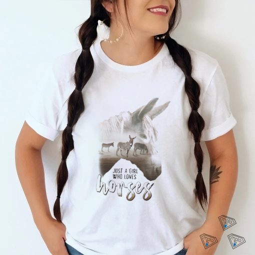 Donkey Just A Girl That Loves Horses Shirt