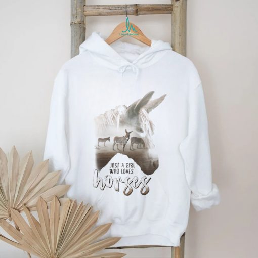 Donkey Just A Girl That Loves Horses Shirt