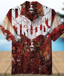 Doom 3D Funny Hawaiian Shirt