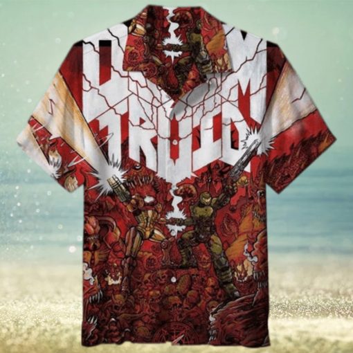 Doom 3D Funny Hawaiian Shirt