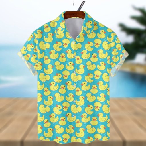 Duck Short Sleeve Aloha Hawaiian Shirt Summer Gift For Men And Women