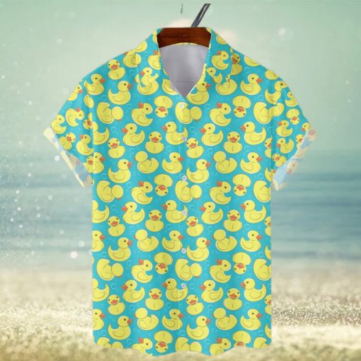 Duck Short Sleeve Aloha Hawaiian Shirt Summer Gift For Men And Women