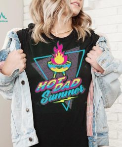 Dude Dad Merch Hot Dad Summer Tee Shirt