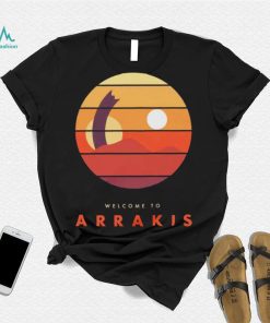 Dune Welcome to Arrakis vintage logo shirt