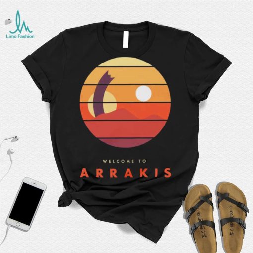 Dune Welcome to Arrakis vintage logo shirt