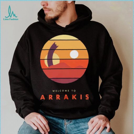 Dune Welcome to Arrakis vintage logo shirt