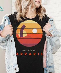 Dune Welcome to Arrakis vintage logo shirt
