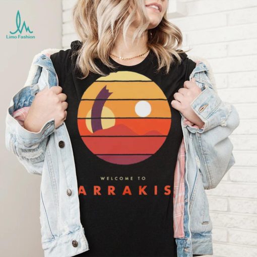 Dune Welcome to Arrakis vintage logo shirt