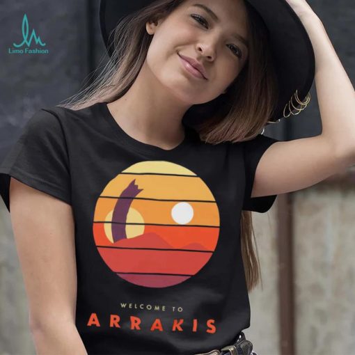 Dune Welcome to Arrakis vintage logo shirt