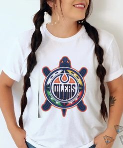 Edmonton Oilers Turtle Lance Cardinal logo shirt