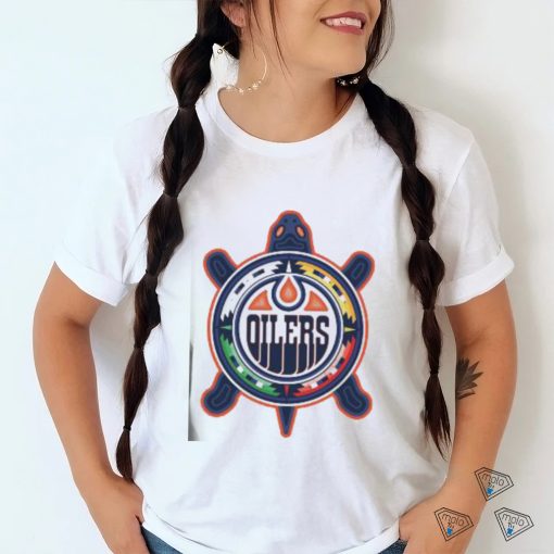 Edmonton Oilers Turtle Lance Cardinal logo shirt