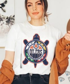 Edmonton Oilers Turtle Lance Cardinal logo shirt