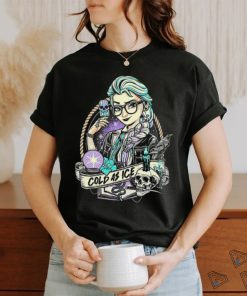 Elsa tattoo Frozen cold as ice cartoon shirt