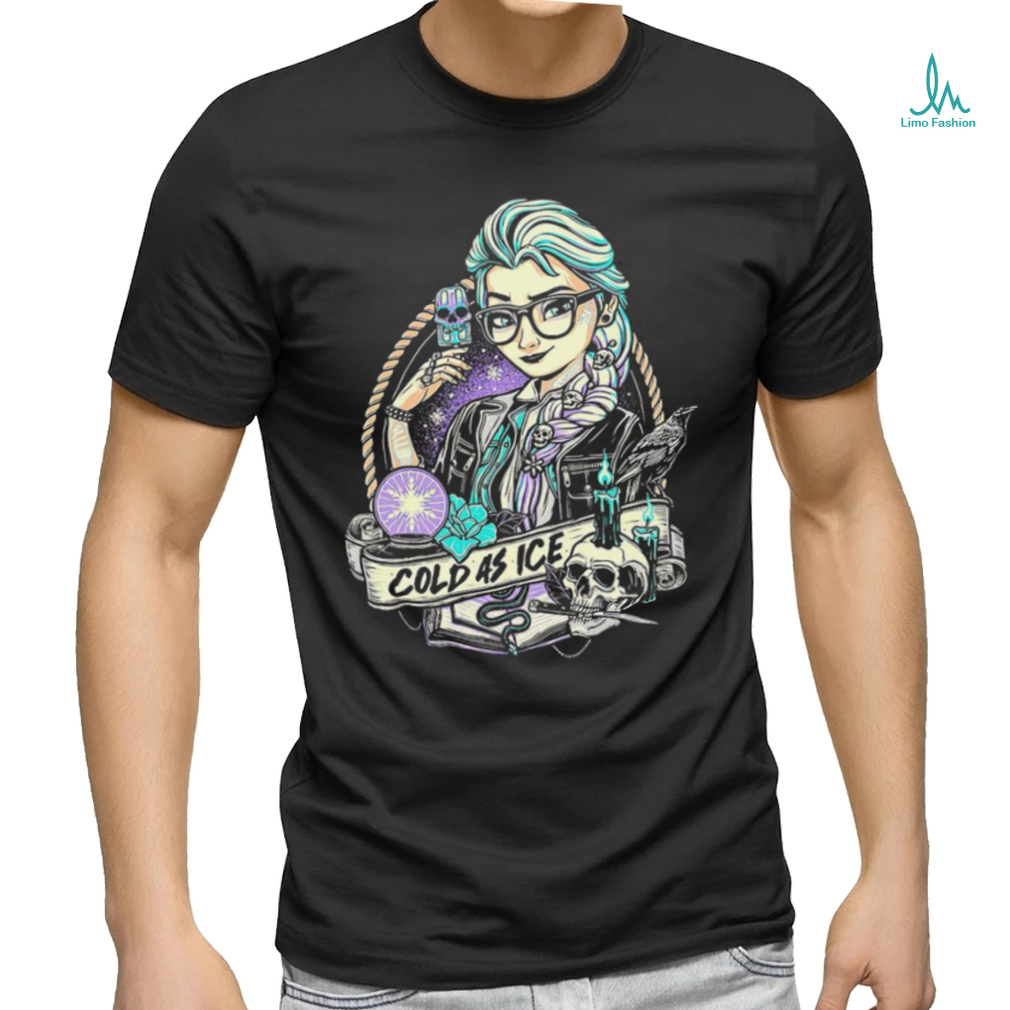 Elsa tattoo Frozen cold as ice cartoon shirt Elsa tattoo Frozen cold as ice cartoon shirt