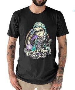 Elsa tattoo Frozen cold as ice cartoon shirt