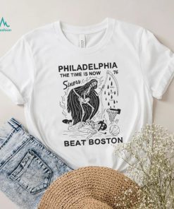 Eric Kenney Philadelphia The Time Is Now 76 Sixers Beat Boston shirt