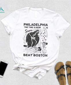 Eric Kenney Philadelphia The Time Is Now 76 Sixers Beat Boston shirt