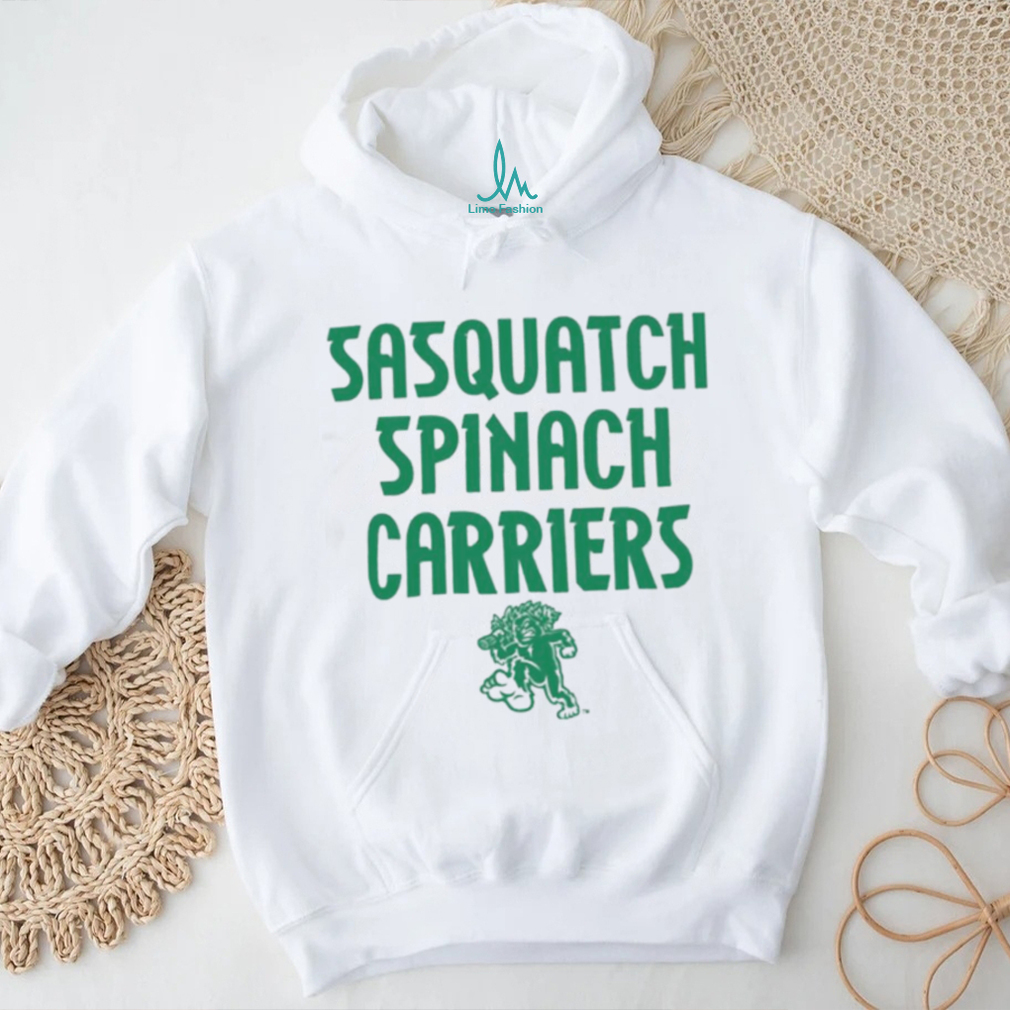 Eugene Emeralds Sasquatch Spinach Carriers Shirt Eugene Emeralds Sasquatch Spinach Carriers Shirt