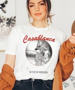 Exclusive Wb 100 Looney Tunes X Casablanca Adult Shirt
