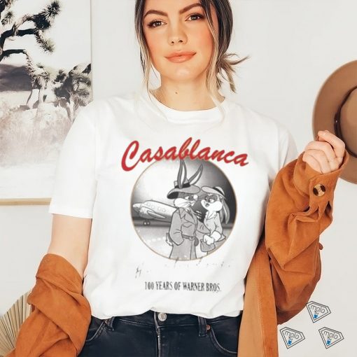 Exclusive Wb 100 Looney Tunes X Casablanca Adult Shirt