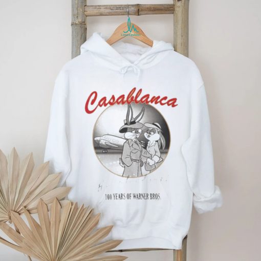 Exclusive Wb 100 Looney Tunes X Casablanca Adult Shirt
