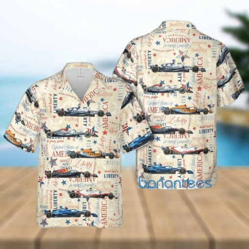 F1 Formula One Teams 2022 Gift For 4th Of July Aloha Hawaiian Shirt