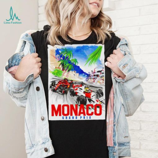 F1 Monaco Grand Prix poster shirt
