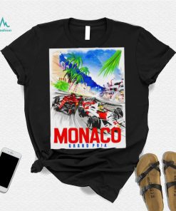 F1 Monaco Grand Prix poster shirt