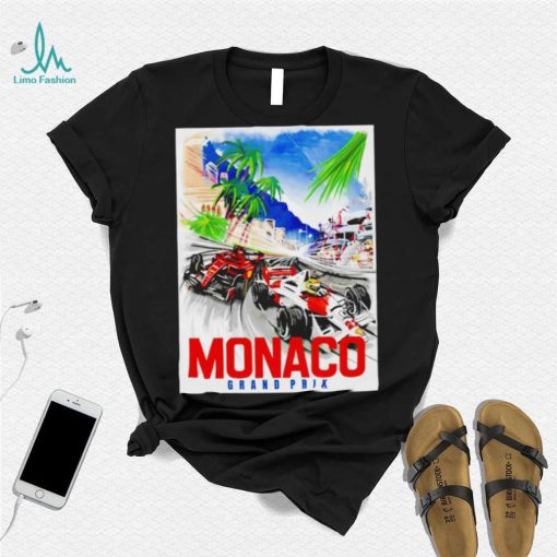 F1 Monaco Grand Prix poster shirt