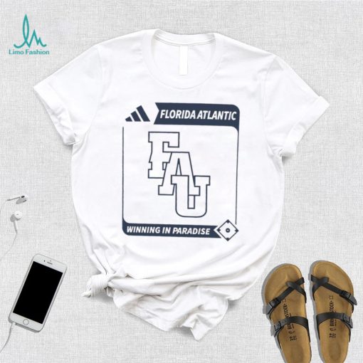 FAU Florida Atlantic University winning in Paradise shirt