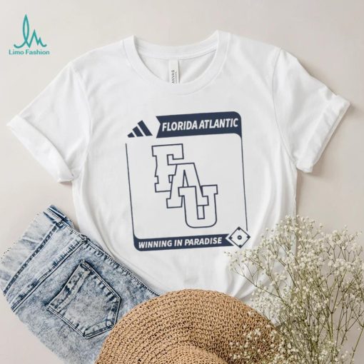 FAU Florida Atlantic University winning in Paradise shirt