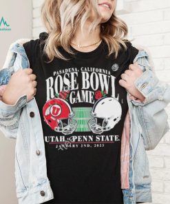 Fanatics Merch Penn State Nittany Lions vs. Utah Utes Fanatics Branded 2023 Rose Bowl Matchup Old School Shirt