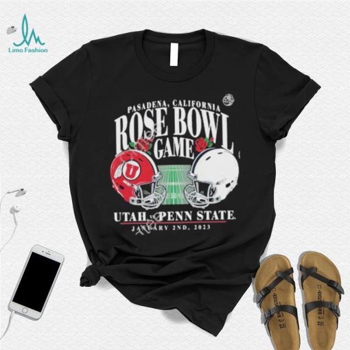 Fanatics Merch Penn State Nittany Lions vs. Utah Utes Fanatics Branded 2023 Rose Bowl Matchup Old School Shirt