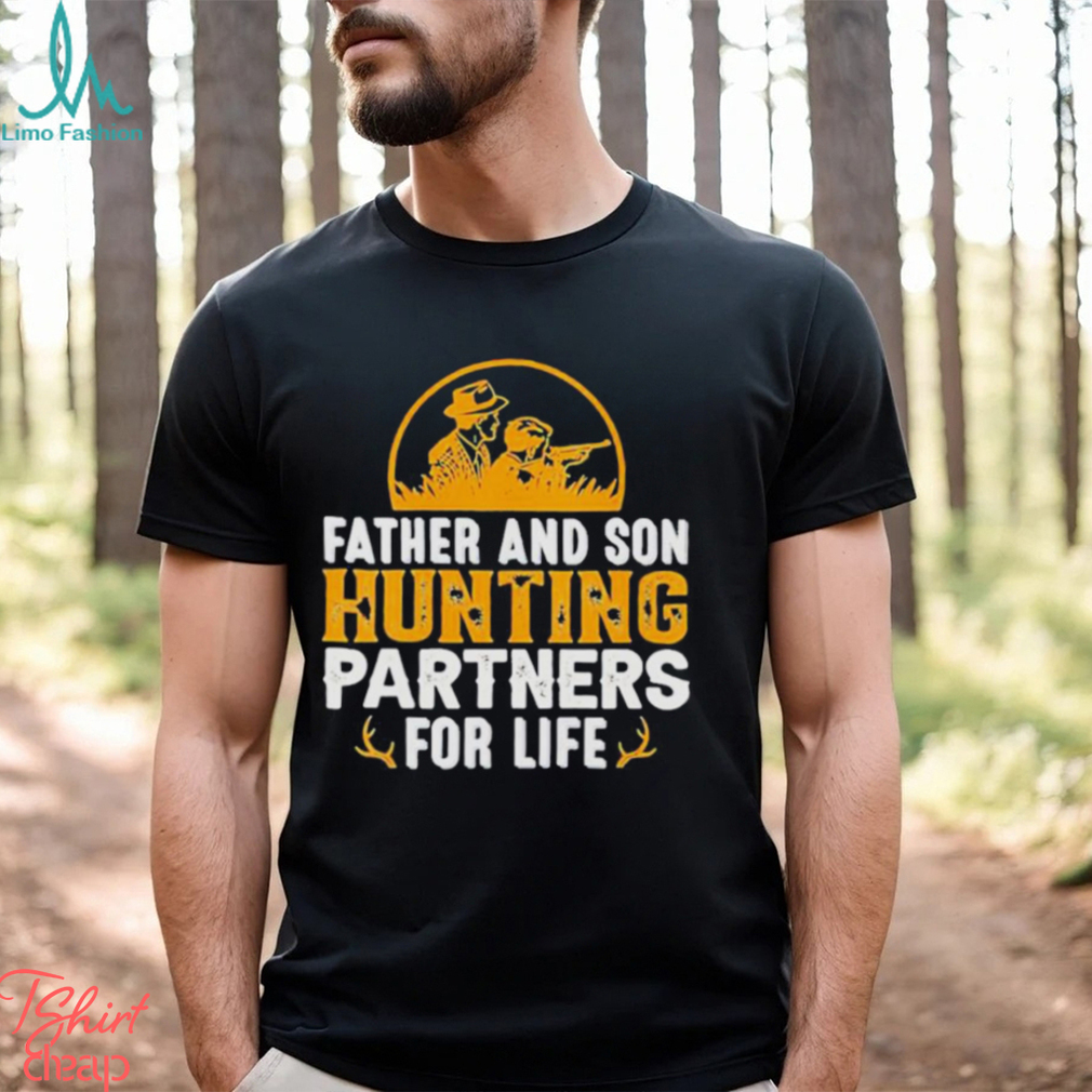 Father And Son Hunting Partners For Life Shirt - Limotees