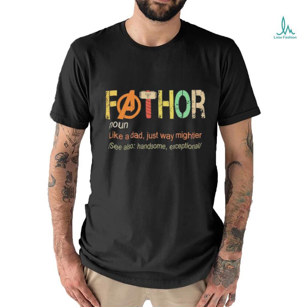 avengers fathor shirt