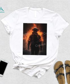 Firefighter In The Flames Shirt