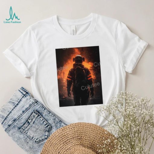 Firefighter In The Flames Shirt