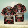 Denver Nuggets Leaves Tropical Pattern Print Hawaiian Shirt