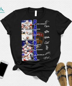 Florida Panthers Patric Hornqvist Matthew Tkachuk Sam Bennett signature 2023 shirt