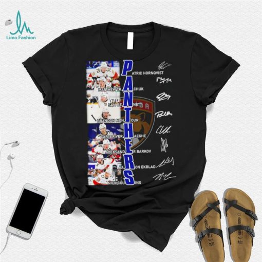 Florida Panthers Patric Hornqvist Matthew Tkachuk Sam Bennett signature 2023 shirt