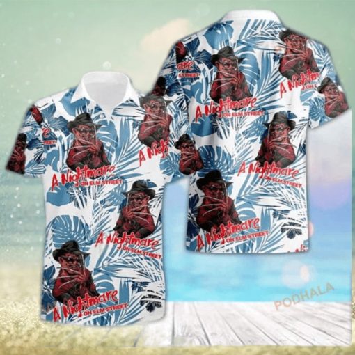 Freddy Krueger Halloween 3D Funny Hawaiian Shirt