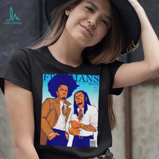 Freemans Boys cartoon poster shirt