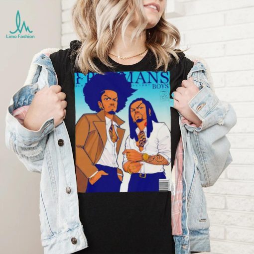 Freemans Boys cartoon poster shirt