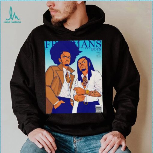 Freemans Boys cartoon poster shirt