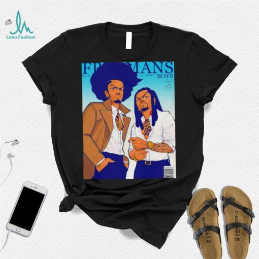 Freemans Boys cartoon poster shirt