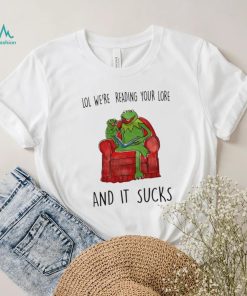 Frog Kermit lol we’re reading your lore and it sucks shirt