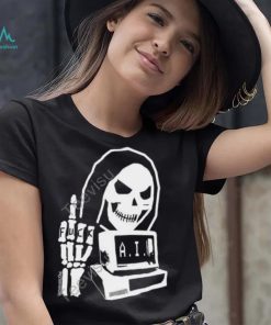 Fuck Ai And Fuck Computer’s Shirt, T Shirt, Hoodie, Sweater, Long Sleeve T Shirt And Tank Top shirt