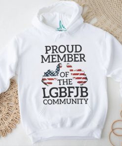 Funny American Flag Proud Member of the LGBFJB Community Shi