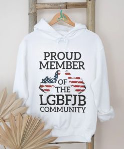 Funny American Flag Proud Member of the LGBFJB Community Shi