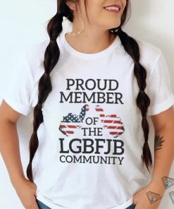 Funny American Flag Proud Member of the LGBFJB Community Shi